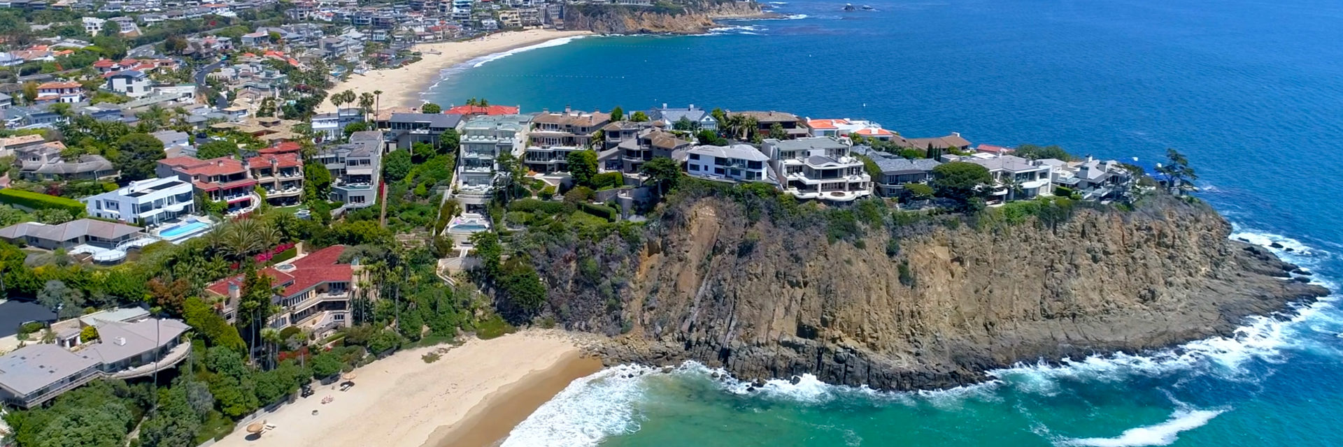 Laguna Beach Costal Drone Photography - Desktop